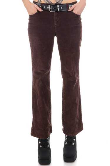 Vintage Y2K Brown Corduroy Pants - M/L - image 1