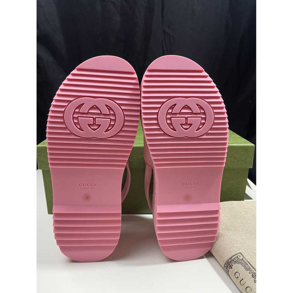 Gucci Double G cloth sandal - image 9
