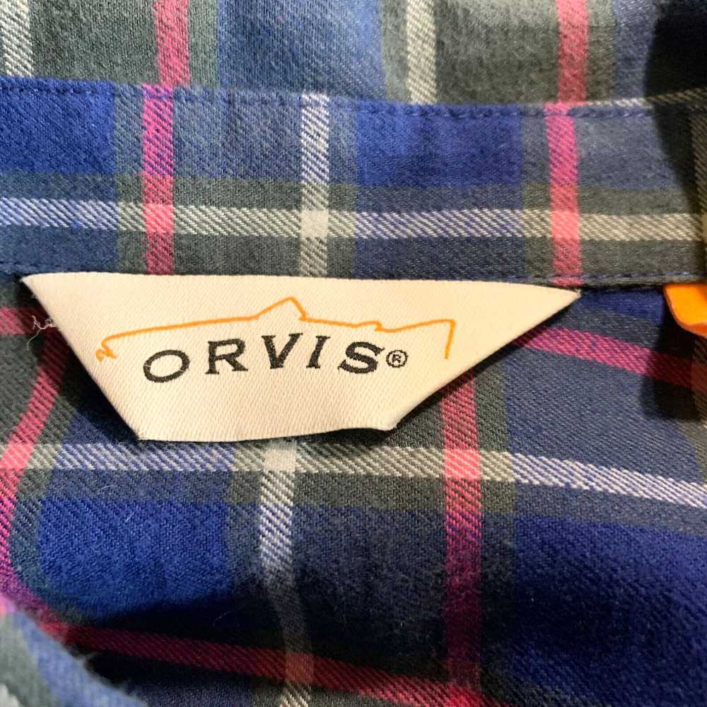 Orvis ORVIS Shirt Mens Medium Button Up Long Slee… - image 3