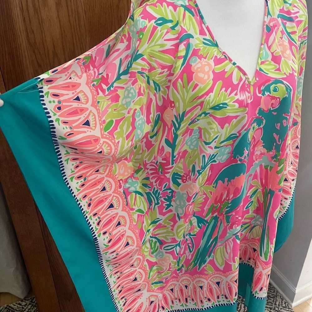 Lilly Pulitzer Atlin Silk Caftan Dress - image 4