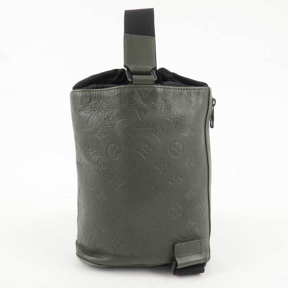 Louis Vuitton Monogram Shadow Chalk Sling Bag Kha… - image 3