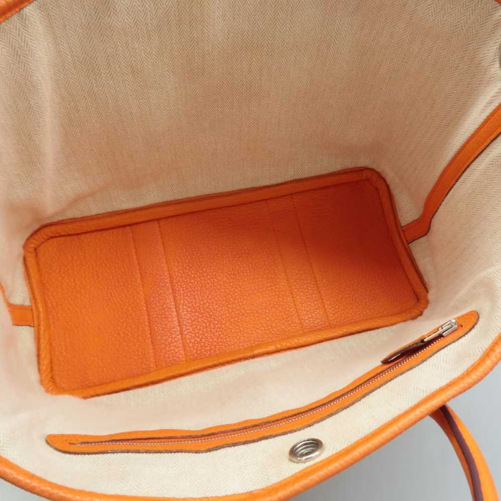 Hermès Garden Party leather tote - image 7