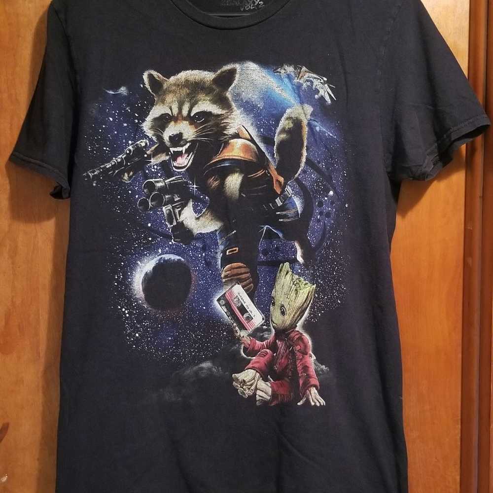 Marvel Guardians of the Galaxy Shirt - Rocket and… - image 1