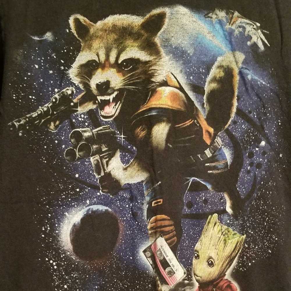 Marvel Guardians of the Galaxy Shirt - Rocket and… - image 3