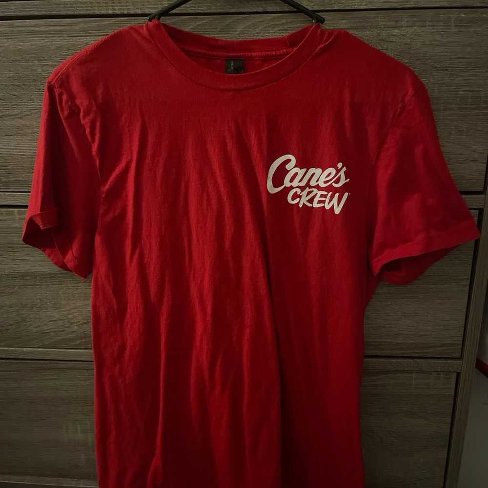 Red raising canes shirt - image 2