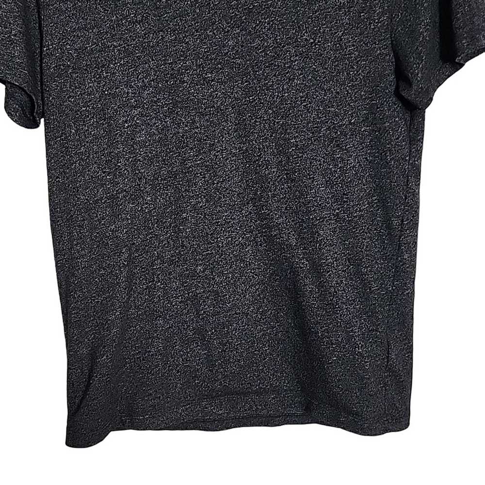 Old Navy Soft-Washed Charcoal Gray Tee, Small - image 3
