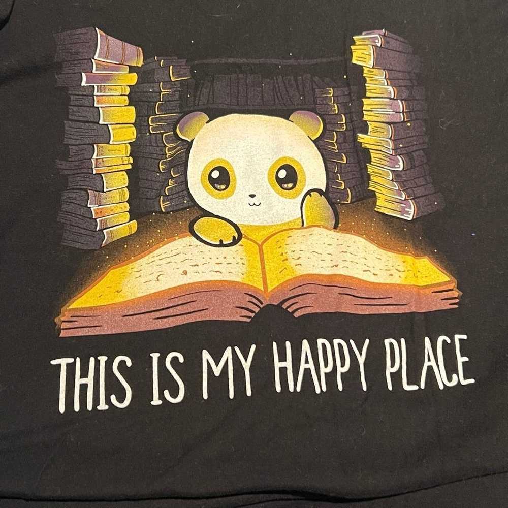 Teeturtle Panda This is My Happy Place tshirt - image 2