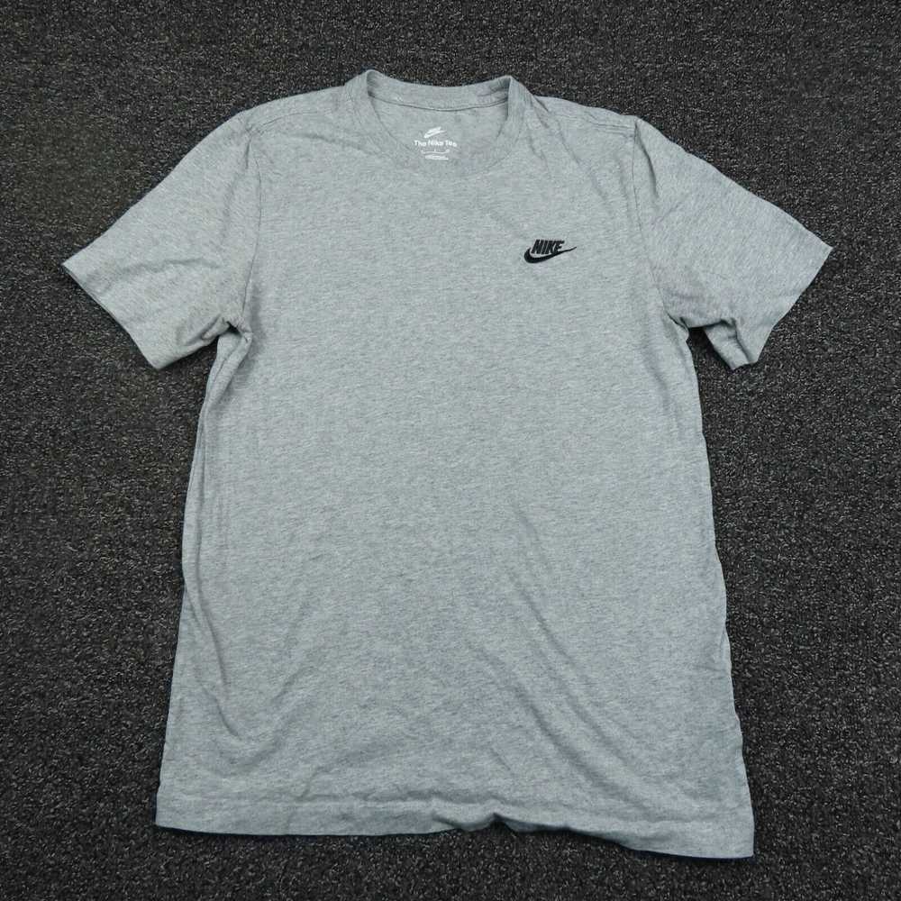 Nike Nike Shirt Adult Small Gray Embroidered Logo… - image 1