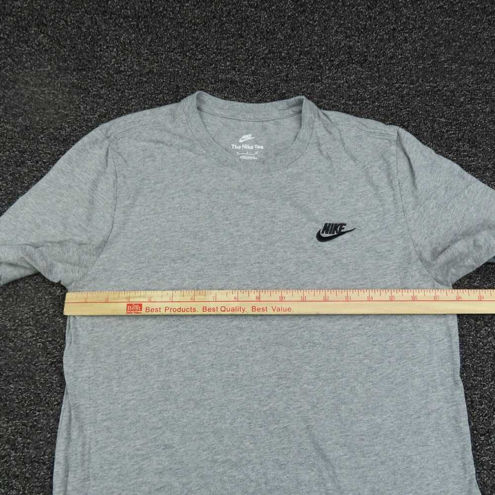 Nike Nike Shirt Adult Small Gray Embroidered Logo… - image 2