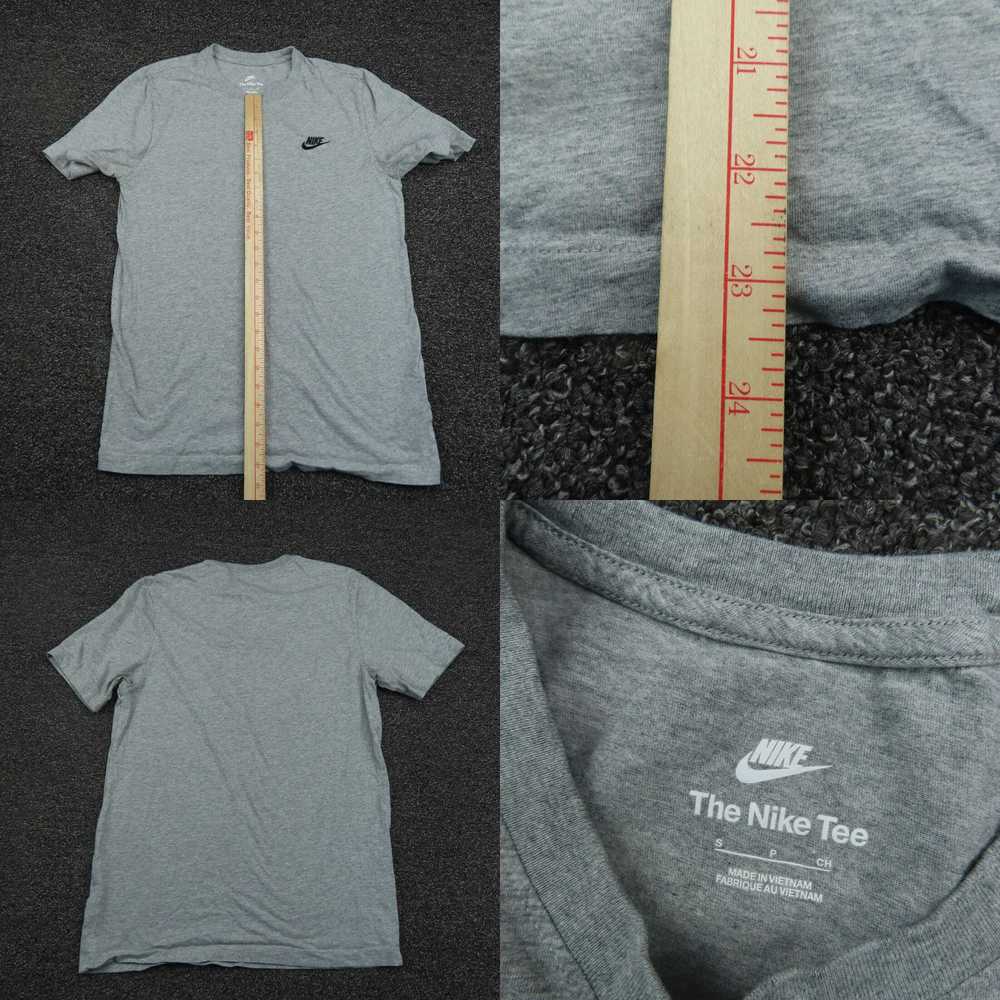 Nike Nike Shirt Adult Small Gray Embroidered Logo… - image 4