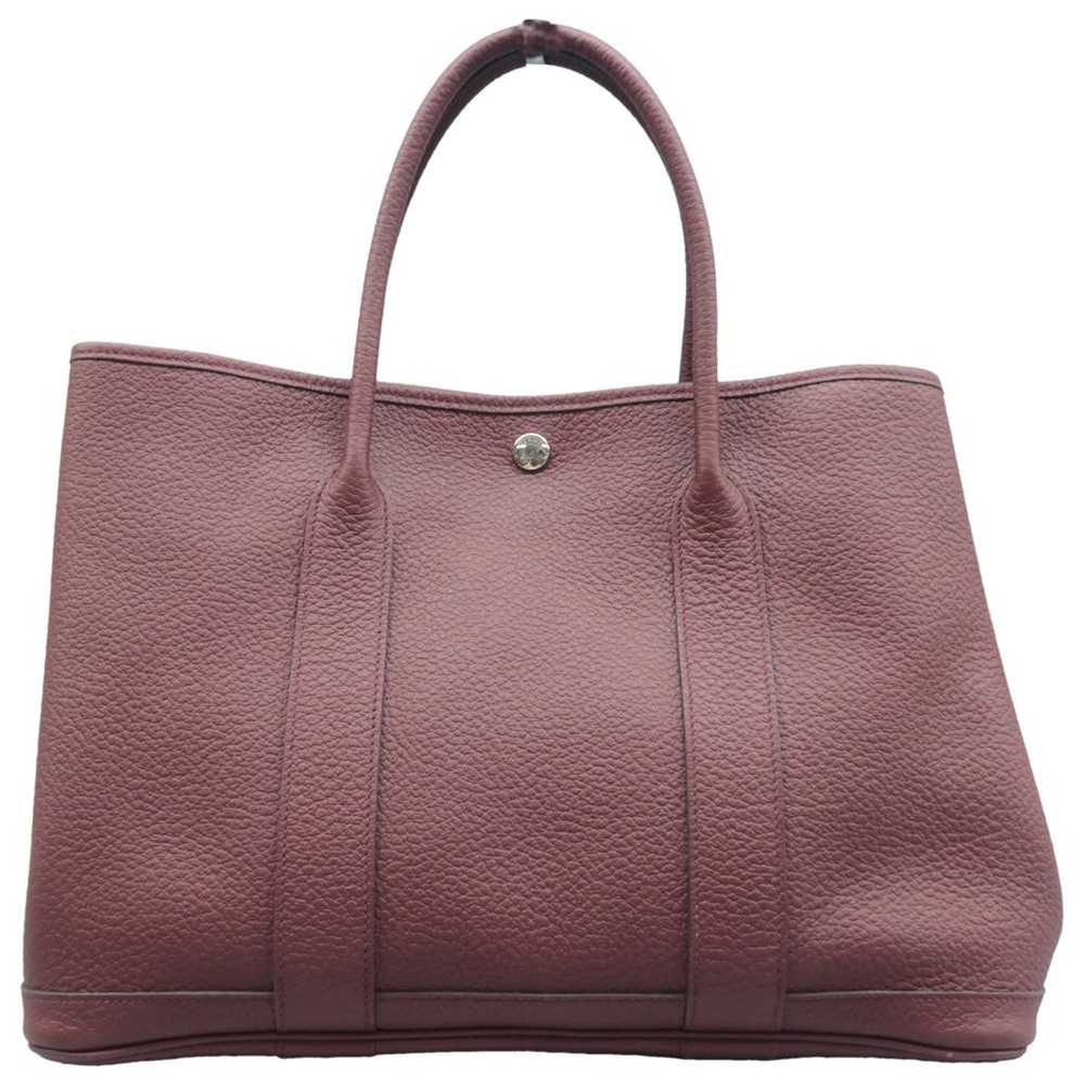 Hermès Garden Party leather tote - image 1