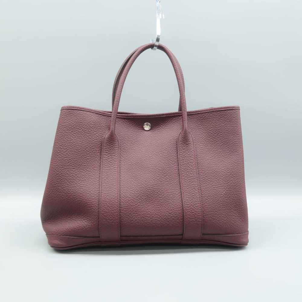 Hermès Garden Party leather tote - image 4