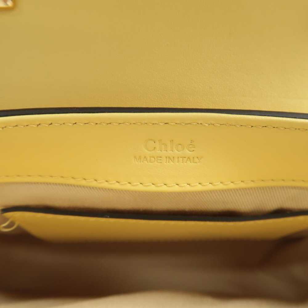 Chloé C leather satchel - image 7