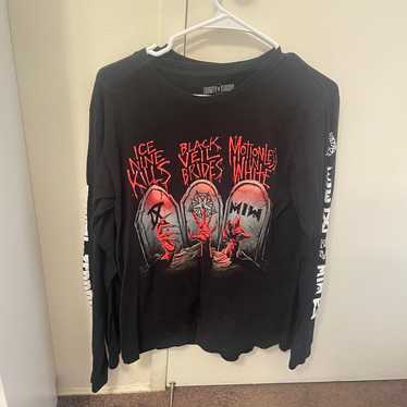 Trinity of Terror Tour Band Merch Shirt Unisex S