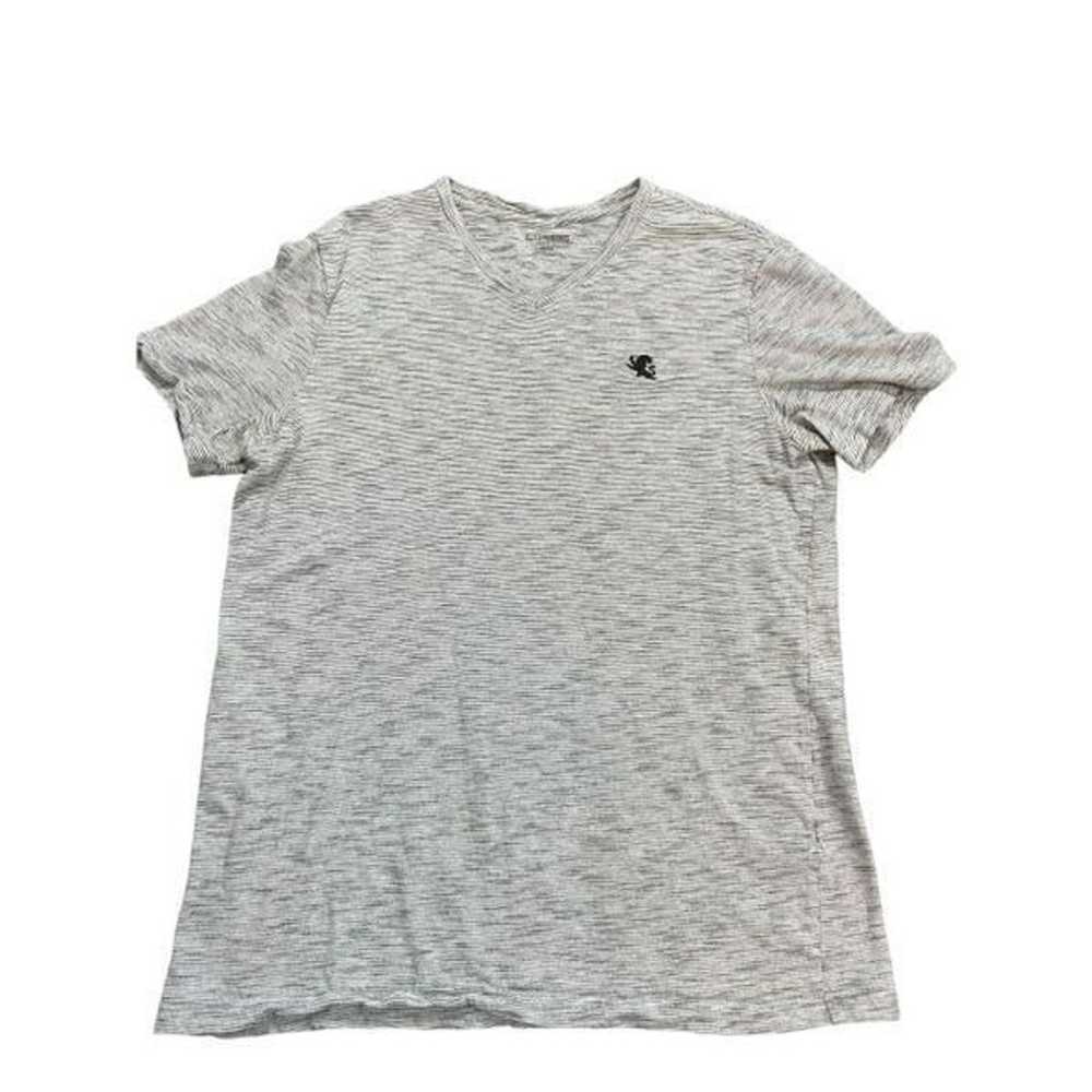 Mens size medium Express tshirt short sleeve vnec… - image 1