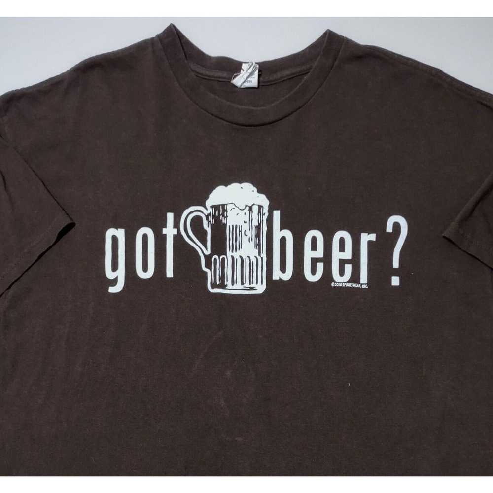 Delta ProWeight T-Shirt Mens XL Got Beer Brown Sh… - image 1