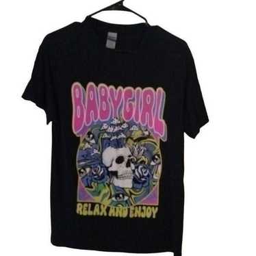 Baby Girl Skull Tee - image 1