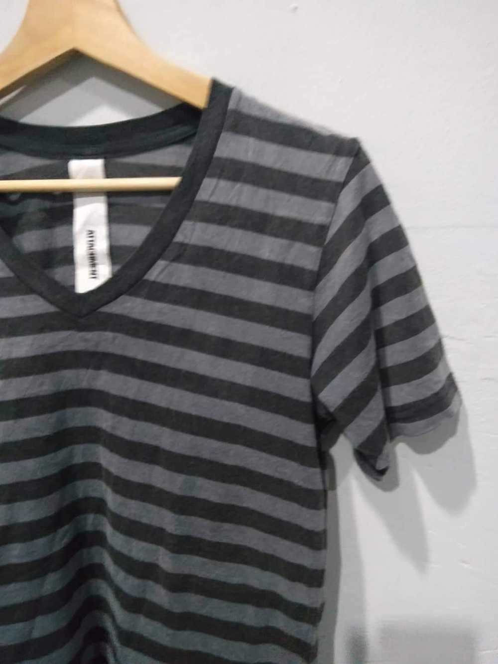 Attachment × Japanese Brand Attachment Striped Gr… - image 3