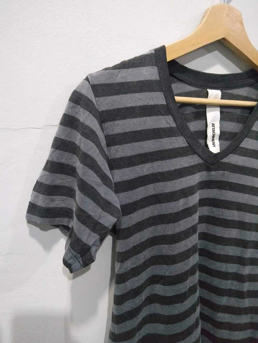 Attachment × Japanese Brand Attachment Striped Gr… - image 4