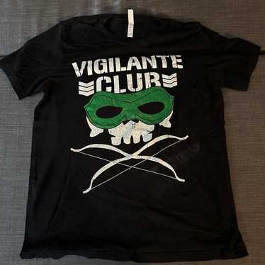 NJPW Bullet Club x Arrow Vigilante Club T-Shirt -… - image 1