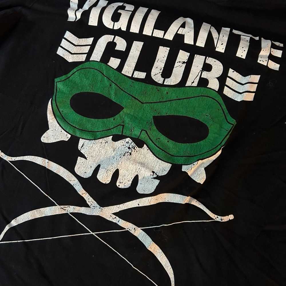 NJPW Bullet Club x Arrow Vigilante Club T-Shirt -… - image 2