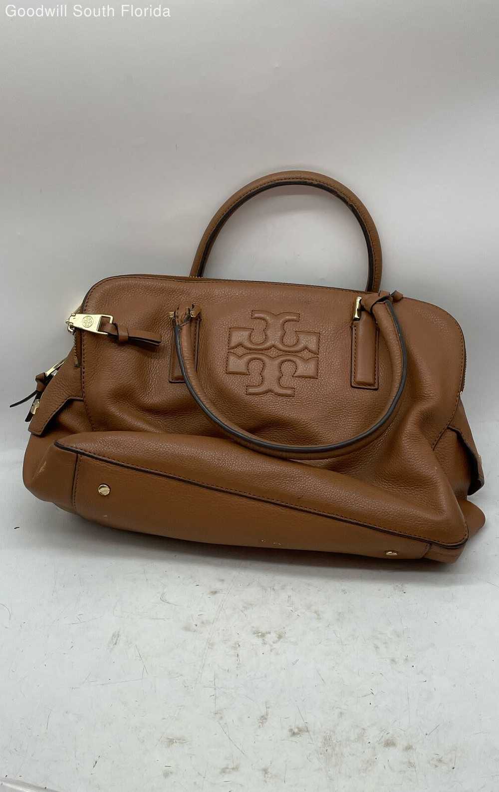 Tory Burch Brown Handbag Shoulder Bag - image 1