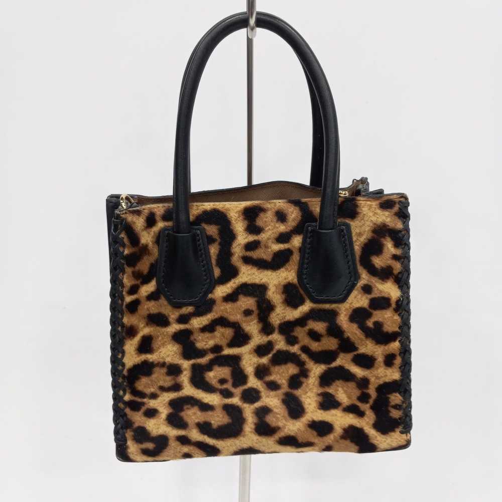 Michael Kors Leopard Print Calf Hair Crossbody Sh… - image 3