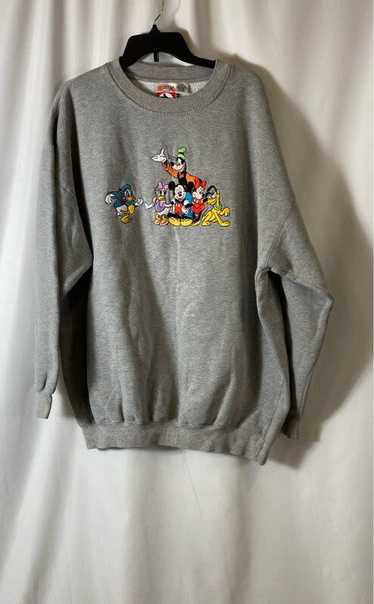 Mickey & Co. Mickey Inc Mens Gray Heather Long Sle