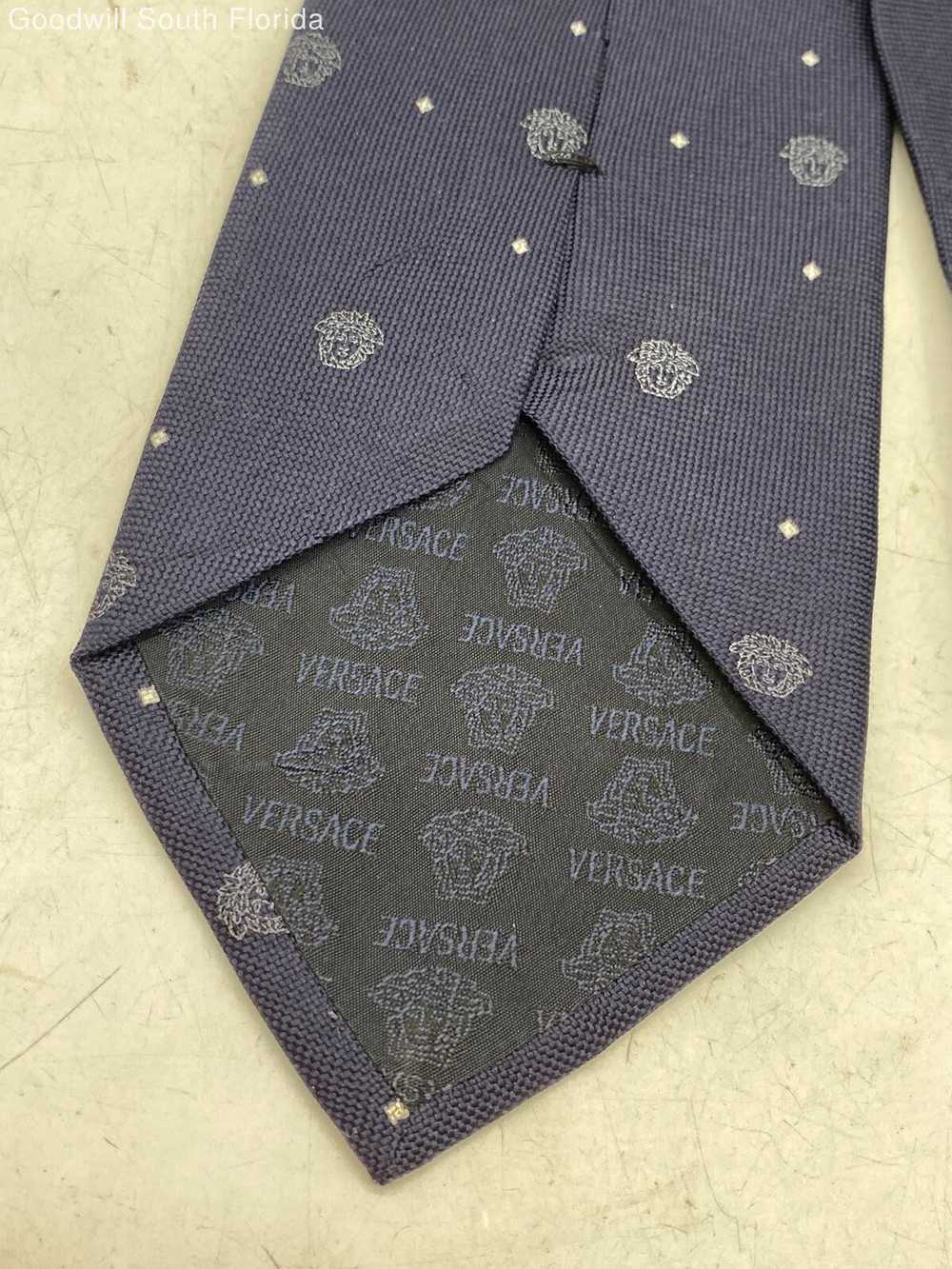 Authentic Gianni Versace Mens Dark Blue And Gray … - image 5