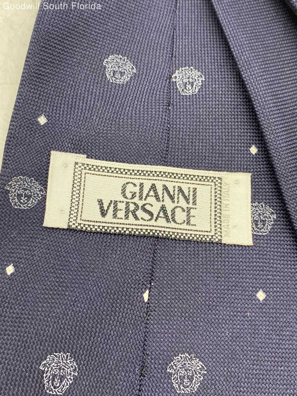 Authentic Gianni Versace Mens Dark Blue And Gray … - image 6