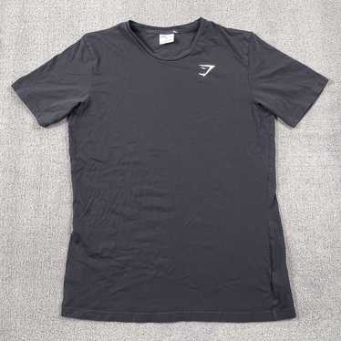 Gymshark Shirt Adult Medium Black Short Sleeve Ac… - image 1