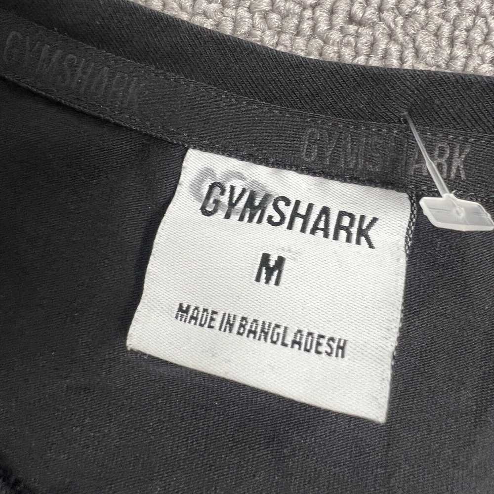 Gymshark Shirt Adult Medium Black Short Sleeve Ac… - image 8