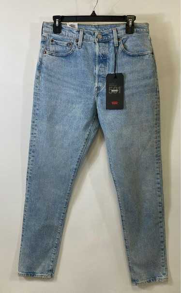 NWT Levi's Womens Blue Premium 501 Pockets High R… - image 1