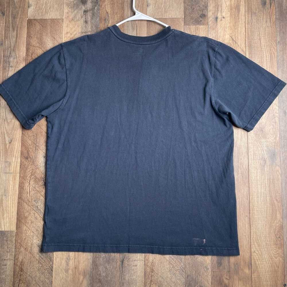 Carhartt T-Shirt Men's Large Blue Short Sleeve So… - image 9