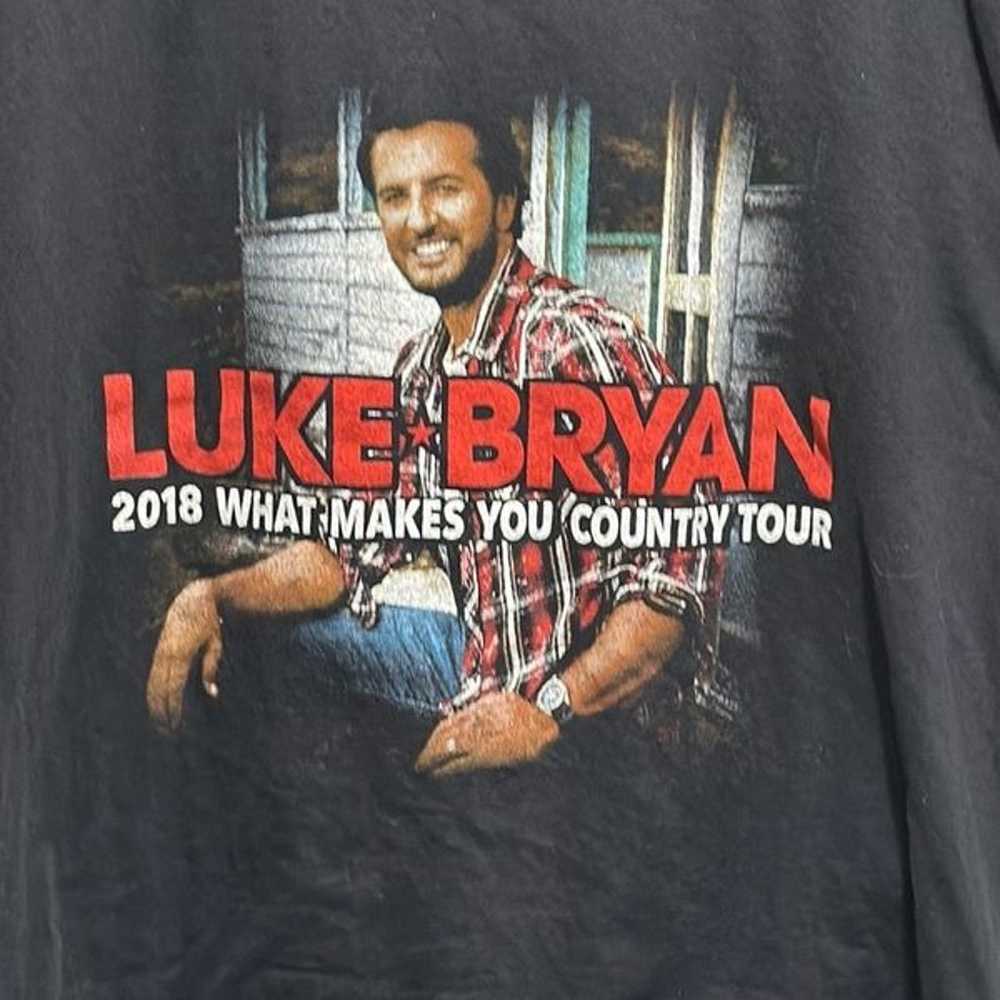 Luke Bryan concert t-shirt - image 2