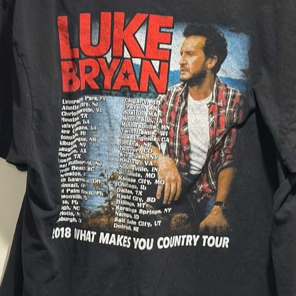 Luke Bryan concert t-shirt - image 4