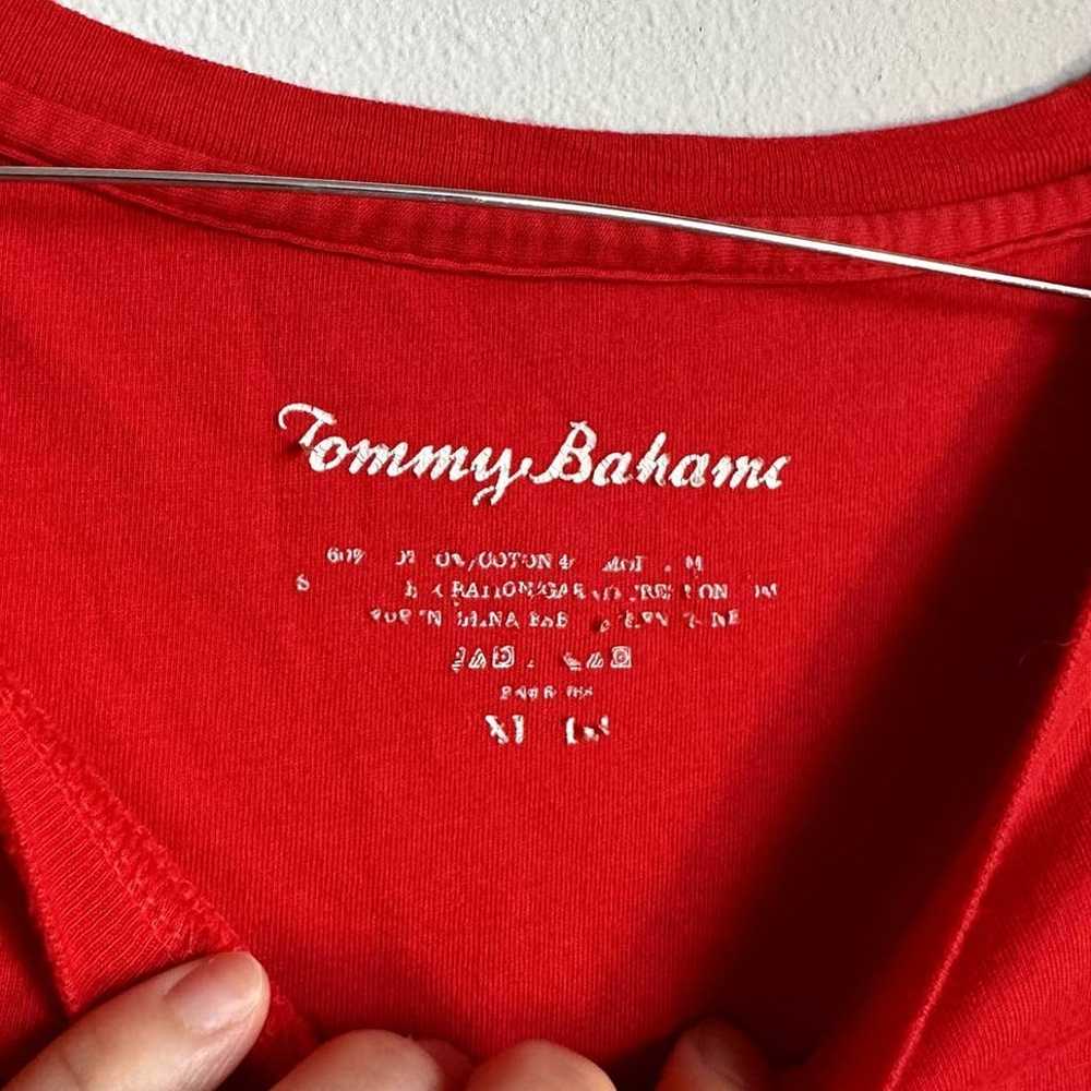 Tommy Bahama Red Short Sleeve Pajama Top Size XL - image 4