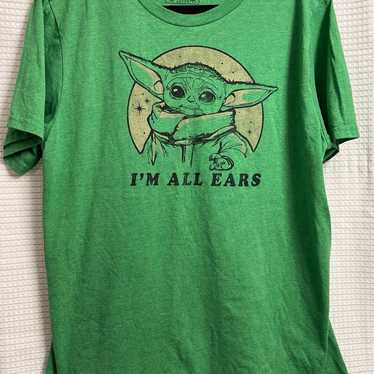 starwars baby Yoda ears t-shirt 2XL - image 1