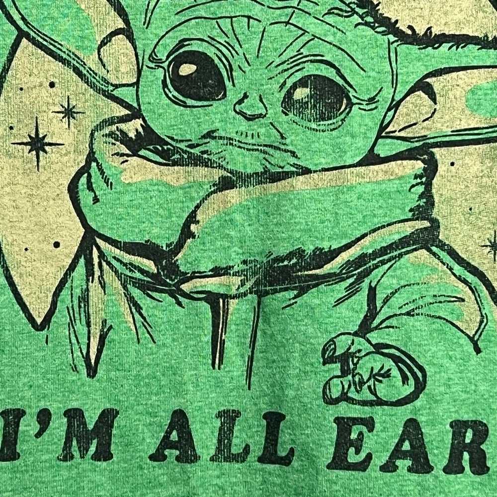starwars baby Yoda ears t-shirt 2XL - image 2