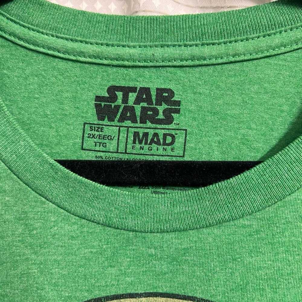 starwars baby Yoda ears t-shirt 2XL - image 3