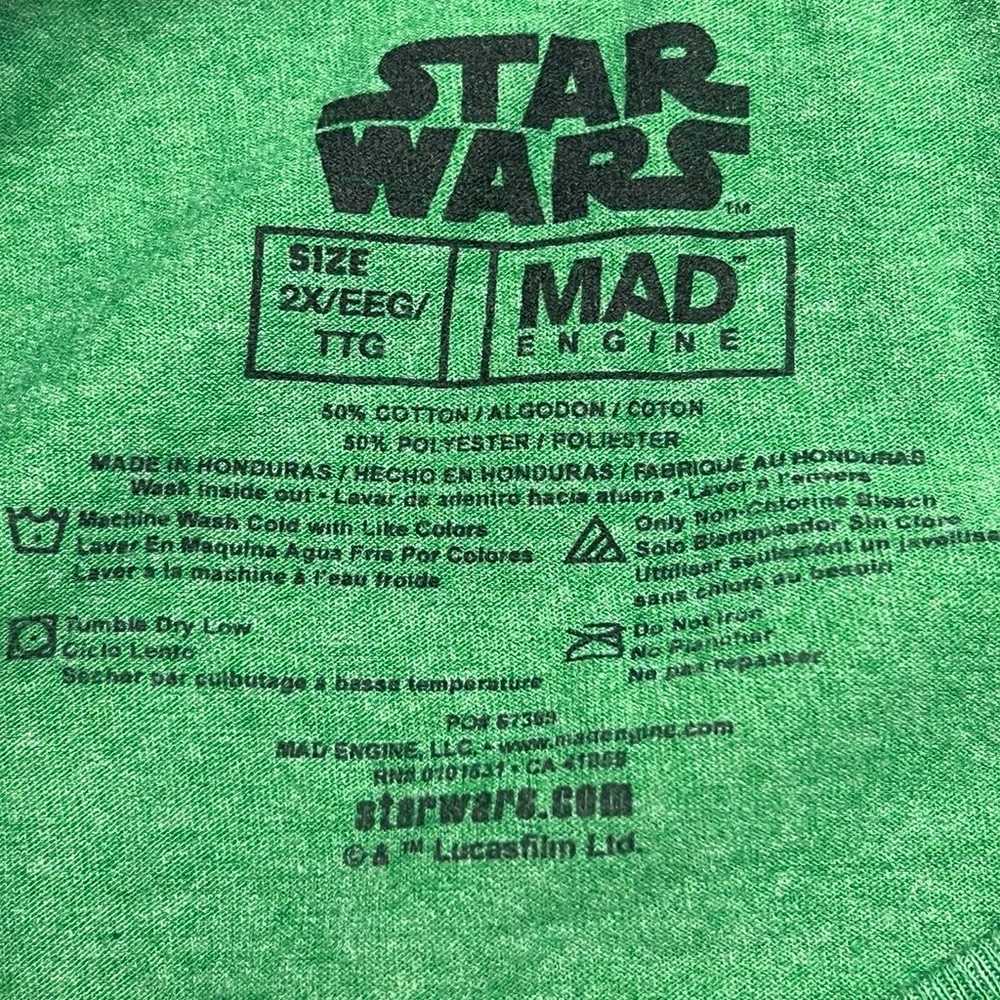starwars baby Yoda ears t-shirt 2XL - image 5