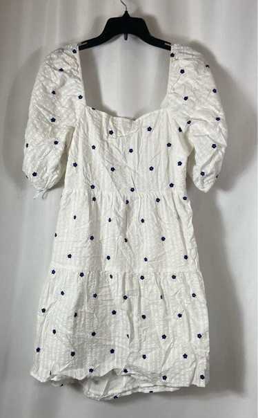 NWT Rails Womens White Cotton Selene Short Sleeve… - image 1