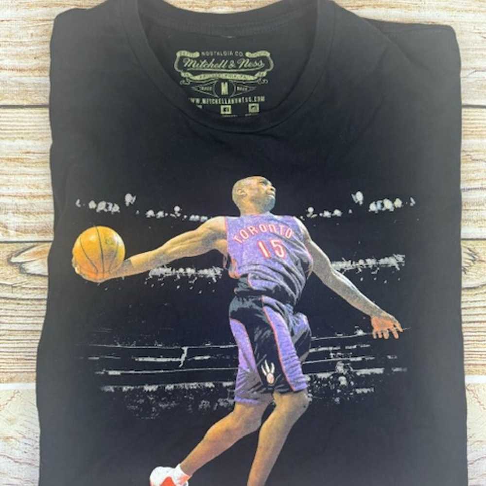 Mitchell ness Vince Carter All Star Tshirt Size MD - image 6