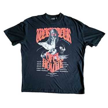 Boohoo Man Grim Reaper Worldwide T-Shirt Men's Siz