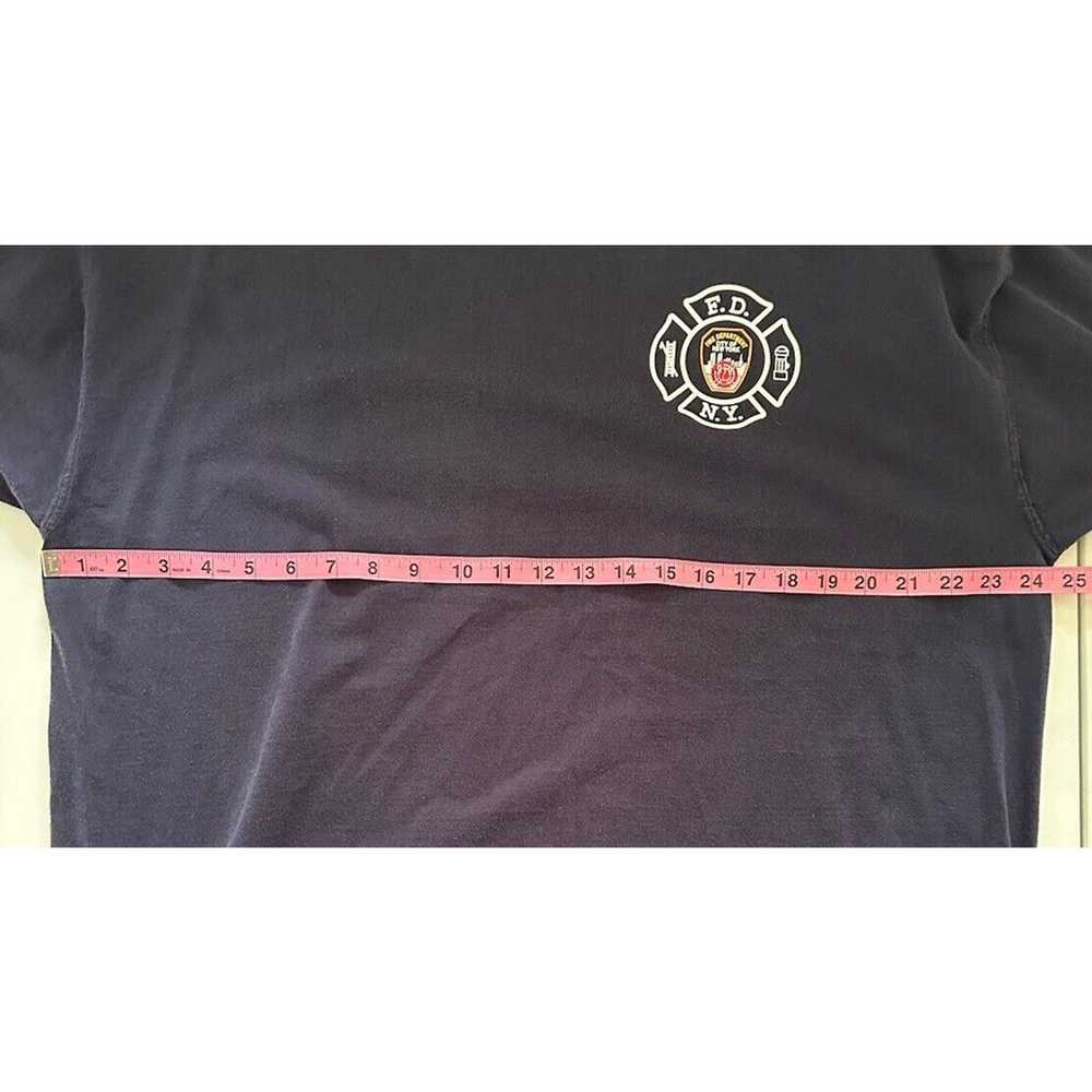 Vtg F.D.N.Y. T-Shirt Mens Fire New York City Depa… - image 7