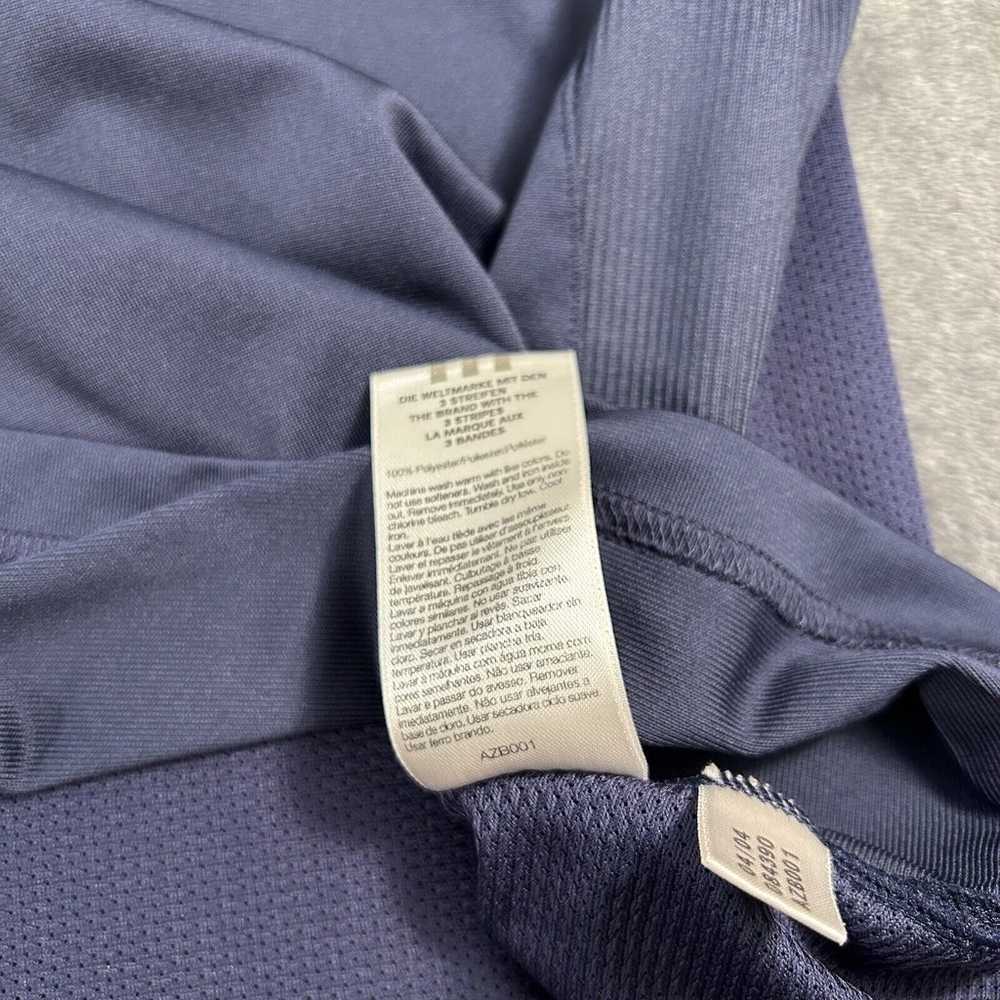 Vintage Adidas Shirt Mens Extra Large Blue Gray S… - image 8