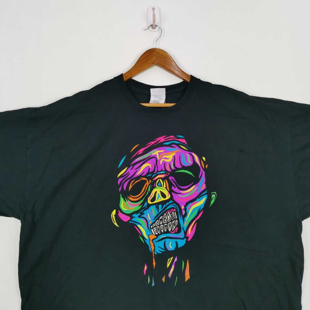 Skulls × Vintage Zombie VS Human Made T Shirt Sku… - image 2