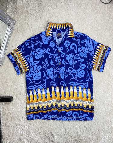 Corona × Streetwear × Vintage Summer shirt Corona… - image 1