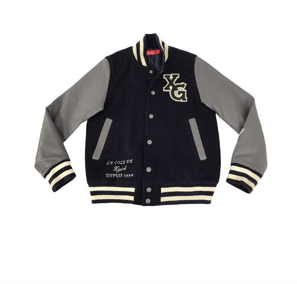 Japanese Brand × Streetwear × Varsity Jacket X-Gi… - image 1