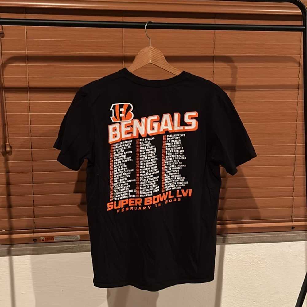 2022 Cincinnati Bengals Super Bowl Tee - image 2